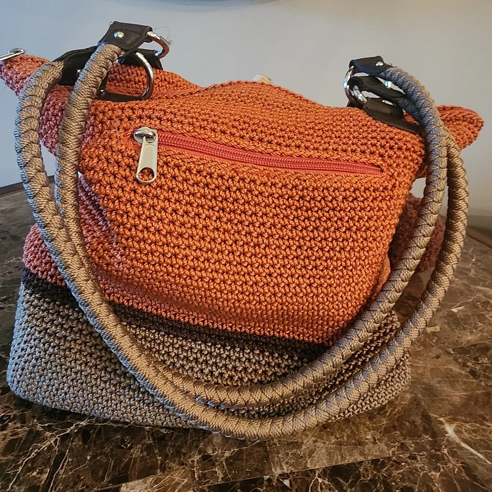 CROFT&BARROW KNIT TOTE BAG - Picture 4 of 6